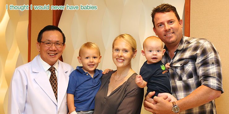 I thought I would never have babies